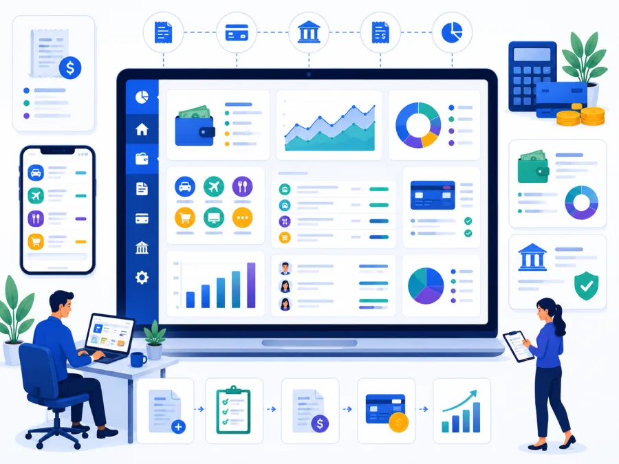Expense management software for schools, ashrams and trusts